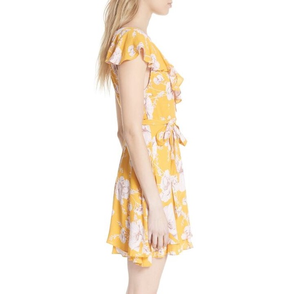 Free people French quarter floral mini wrap dress - Picture 4 of 6